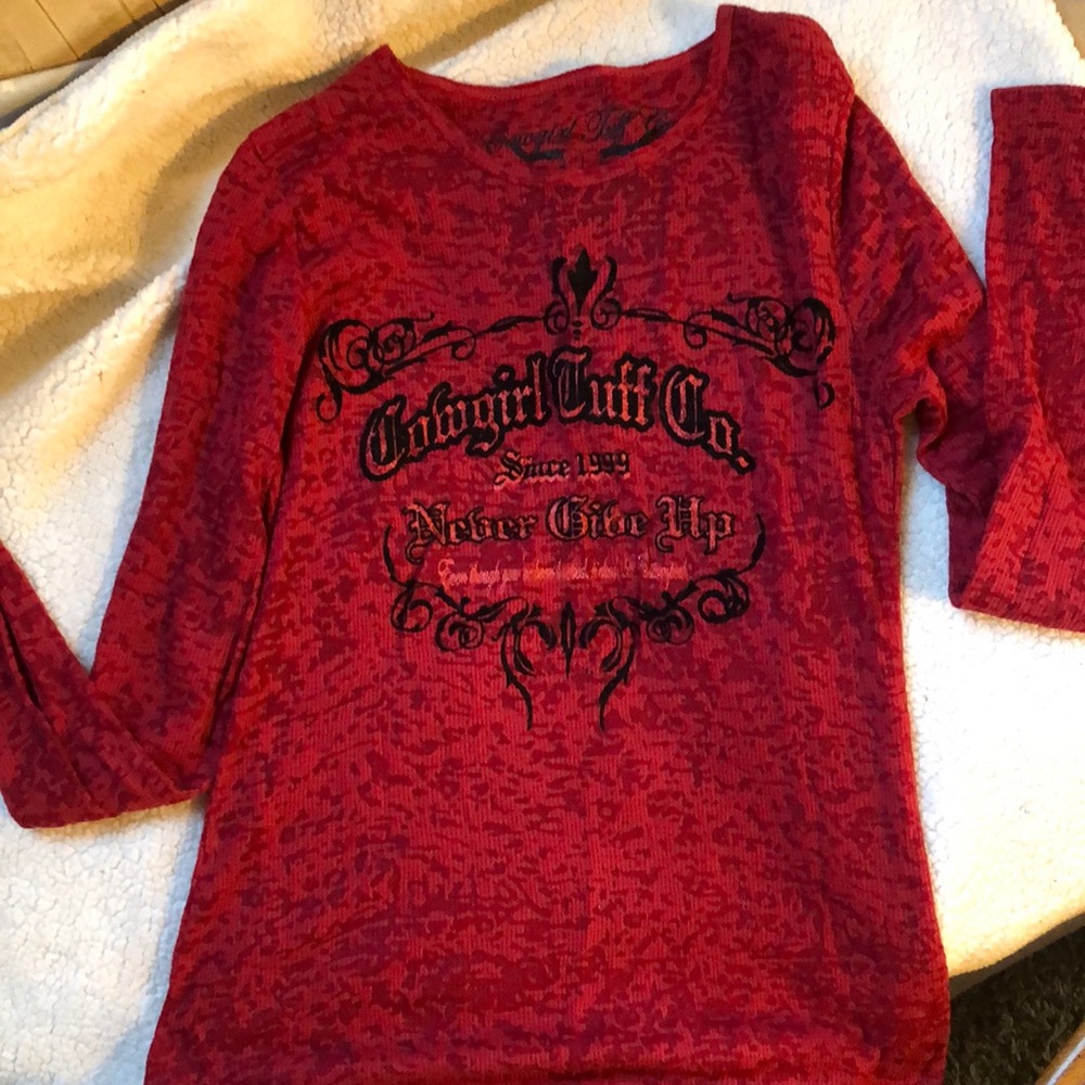 Brand New Cowgirl Tuff burnout